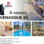 VENASQUE 84 Villa 7 pièce(s) 160 m2 sur un terrain boisé de 2000m2 avec piscine