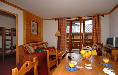Situated in the heart of the resort of Notre Dame de Bellecombe, Alps, France, 50m from the shops and 300m from the pistes, the residence Le Village offers an authentic Savoyard style with 2/4 or 5 room apartments which can accommodate up to 10 peopl...