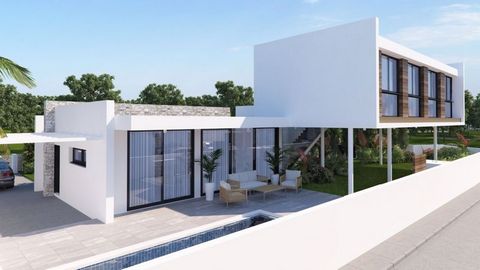 Four Bedroom Detached Villa For Sale in Protaras - Title Deeds (New Build Process) A contemporary development of just 19 villas located on the outskirts of the bustling tourist area of Protaras, just a short walk to the beautiful golden beaches of Fi...