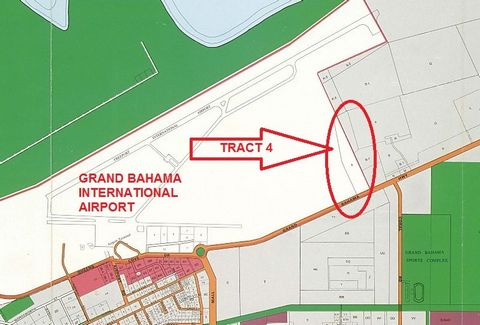 Located a one minute drive to the Grand Bahama International Airport, these properties are ideally located for a great commercial venture.