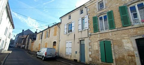 Located in the centre of Ruffec and close to all amenities, is this charming little town house. On the ground floor there is an entrance hall, a living room, a kitchen, and a storeroom/toilet. On the first floor is a landing that serves 2 large bedro...