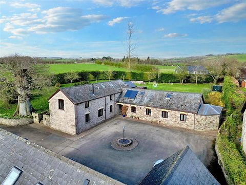 Beautifully presented, this 4/5 bedroom conversion is conveniently located just half a mile from the outskirts of Brecon. This meticulously maintained family home sits within 3.6 acres of gardens and grounds, complete with a stable and hay store, off...
