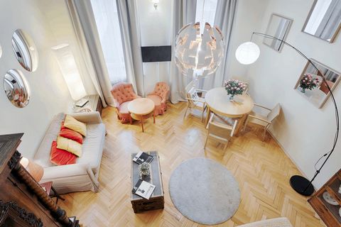 The location of this apartment will provide our guests with an unforgettable experience – Kazimierz just around the corner, the Old Town within walking distance, and the Wawel Royal Castle on the way! This unique space combines something of modernity...