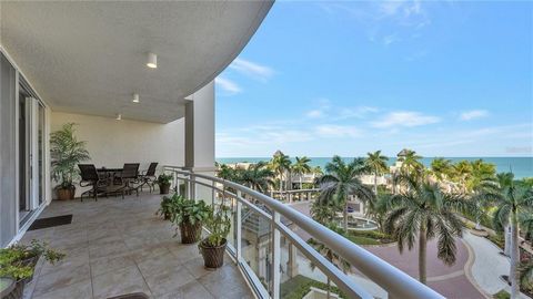 Experience resort-style living at the Beach Residences on Lido Beach, where luxury meets unparalleled convenience in this expansive fifth-floor oasis. Boasting the best of both worlds, this oversized residence offers the opulence and amenities of a R...