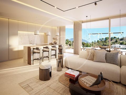Fantastic 2 bedroom apartment with 162.71 sqm of interior area to which is added 90.55sqm of a large terrace with sea view in the THE VIEW MARBELLA - Phase II Development The apartment is divided into 1 living room with 1 kitchen, 2 bedrooms, all sui...