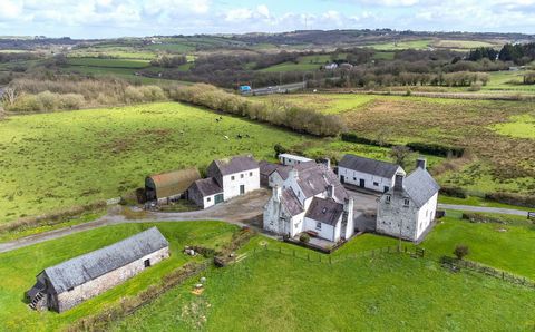 Nestled within approximately 10.8 acres of picturesque land, Heol Ddu Farm is a captivating 18th-century Grade II listed property brimming with historical significance. Comprising a 5-bedroom main house, a detached 2-bedroom annex, and an additional ...
