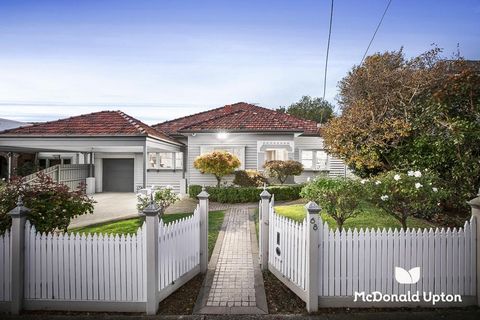 A captivating '20s bungalow among the most coveted Essendon enclaves of Mar Lodge, this beautiful residence is a depiction of period elegance, adapted for modern-day family luxury. Set beyond a white-picket fence, flourishing flora, and leadlight win...