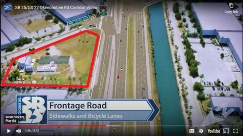 Amazing 2.9 acres land for sale, big corner, just in front of the very famous interstate Okeechobee Road, which is under an awesome improvement. Buy before the city finishes the Interstate Highway improvements and makes big equity in the land. After ...