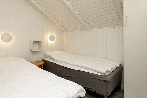 Dobrze funkcjonujący dom wakacyjny w bardzo pięknej lokalizacji na pięknej dużej i ustronnej działce naturalnej w Læsø. Dom wyposażony jest w dwie sypialnie, duży aneks z podwójnym łóżkiem i dużą szafą wnękową, przestronną łazienkę i dobrze wyposażon...
