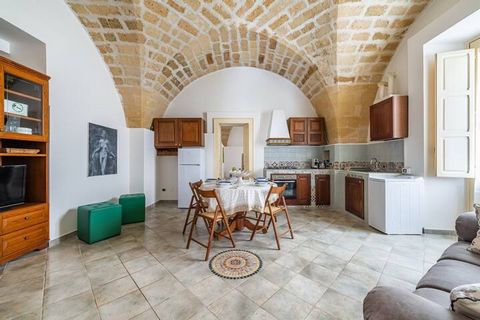Immerse yourself in Southern Italian culture at this gorgeous holiday retreat for four. Quietly located in the old town of Lecce, a 35-minute drive from the coast, this is the ideal base to discover the beauty of both Lecce Baroque and the wider Sale...