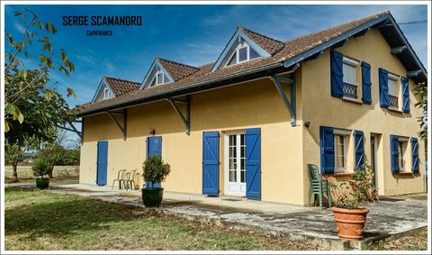 Maison de caractère à vendre 5 chambres 3 salons - 7 pièces ESCANECRABE (31)