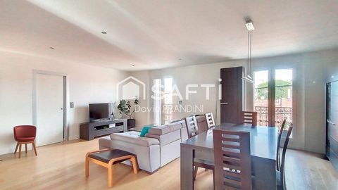 QUARTIER ARÊNES- APPARTEMENT DE 91 M2 - 2 CHAMBRES, CAVE, BALCONS, AU CALME AVEC VUE DEGAGEE