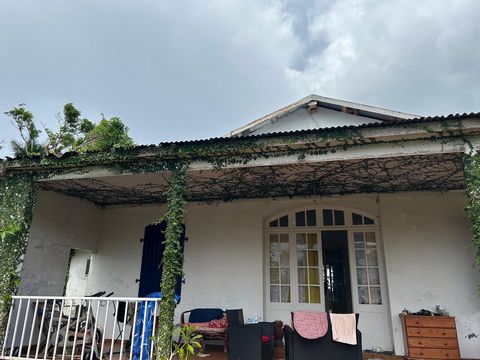 Maison créole type coloniale