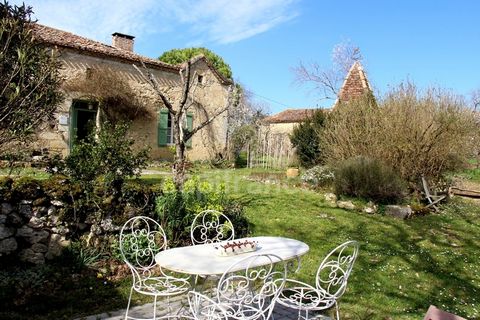 Charmante propriété rurale à vendre, dans un cadre bucolique et romantique, proche de SAINT CLAR (32)