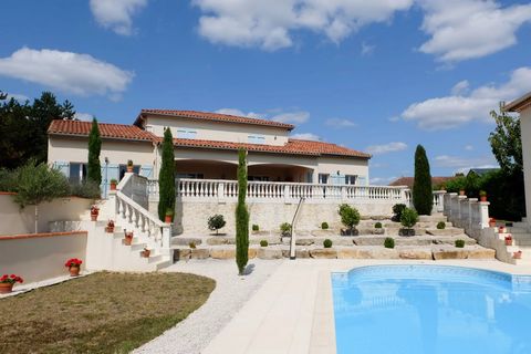 UNIQUE HIGH SPEC PROPERTY SET IN FABULOUS GARDENS WITH A LARGE SWIMMING POOL . FLEXIBLE FAMILY SIZE VILLA WITH TWO ADJOINING SELF CONTAINED APARTMENTS AS WELL AS A REALLY CUTE INDEPENDANT TWO BEDROOM GITE THAT CAN PROVIDE EXCELLENT REVENUE YEAR AROUN...