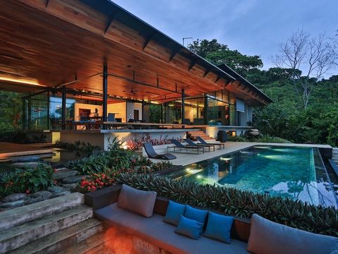 Welcome to The Sanctuary, where luxury living meets sustainable design in the heart of the southern Pacific of Costa Rica. As you enter this stunning three-bedroom, 4.5-bath luxury house, you’ll immediately notice the spacious living room and dining ...