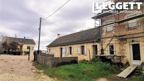 A17252 - Group of three houses, ideal for a rental activity, with outbuilding and swimming pool, located near Mussidan. -A main house of 140 m2, with 4 bedrooms on a habitable basement of 88 m². -A longère of 75 m2 with 2 bedrooms (currently rented)....