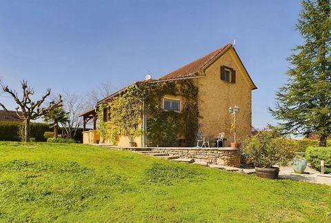 EXCLUSIVE TO BEAUX VILLAGES! This wonderful stone property, just a few minutes walk to Belves, is sat in its own grounds just over 2,000 square metres of garden with wonderful rolling countryside views. Access to the property via a few steps takes yo...