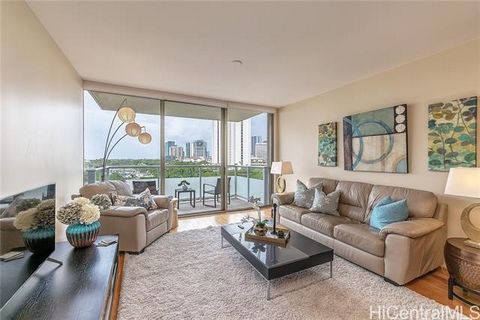 Welcome to the Watermark Waikiki, a resort-like luxury condo perfectly situated between the quiet part of Waikiki and Ala Moana. Rewind as soon as you step into the elegant open-space lobby. The sight of lush tropical gardens and swaying palms surrou...