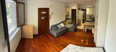This studio apartment is only a 10 minute walk from Gros and 15 minutes walk to Zurriola, but it's in one of the quietest areas of San Sebastián (Ulia). The whole area around the studio has beautiful views of the city and is very well connected to pu...