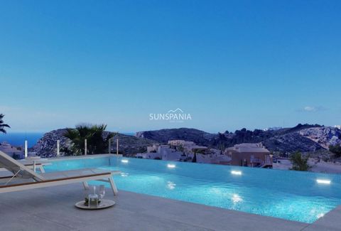 NEW BUILD VILLA WITH THE SEA VIEWS IN CUMBRE DEL SOL A house with a clear concept, to create a fusion between indoors and outdoors, by obtaining open stays, bright and functional rooms. The living room invades the terrace and invites you to enjoy the...