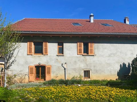 Dpt Jura (39), à vendre CHOUX maison P10 - Terrain de 759,00 m²