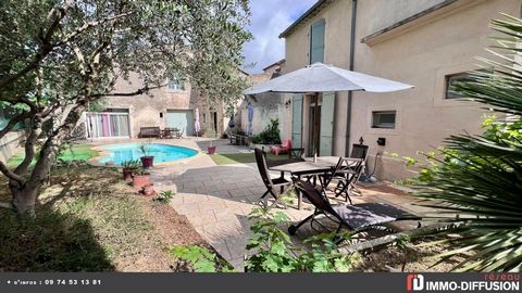 Mandate N°FRP155680 : House approximately 305 m2 including 10 room(s) - 7 bed-rooms - Garden : 740 m2. Built in 1900 - Equipement annex : Garden, Garage, piscine, Fireplace, and Reversible air conditioning - chauffage : fioul - Class Energy C : 132 k...