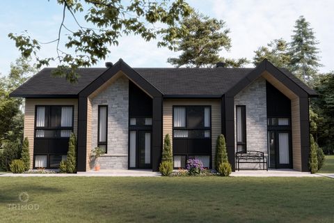 New! For sale Laurier-Station under construction, semi-detached fully completed on both levels. Magnificent kitchen with island. Hardwood floors and staircase. In addition to a powder room, it offers a complete bathroom with ceramic shower. Large, br...