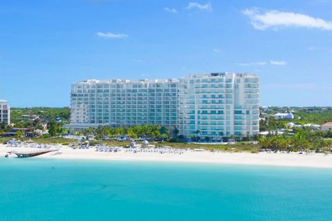 Ownership of this two bedroom, 3 bath luxury condo is without question the most spectacular way to experience Grace Bay Beach. Positioned on the sixth floor in the very center of the Ritz Carlton's trophy Beach Tower, this incredible residence delive...