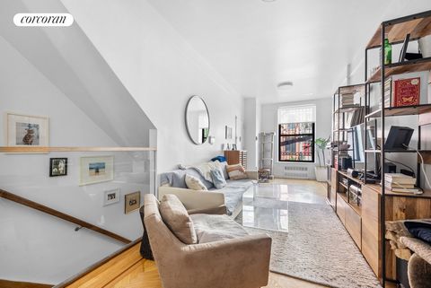 Welcome home to 238 West 132nd Street, an exceptional 3-family brownstone showcasing a 1500 square foot owner's duplex, an impeccably refurbished backyard, and two market rate floor-through rental units above. This property underwent a comprehensive ...