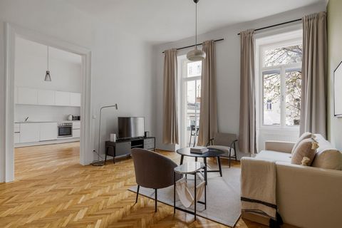 Show up and start living from day one in Vienna with this lovely one bedroom apartment. You’ll love coming home to this thoughtfully furnished, beautifully designed, and fully-equipped 9th district - Alsergrund home with stunning balcony views over t...