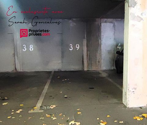 EN EXCLUSIVITE, à vendre une place de parking souterraine de 12 m2, idéalement située dans une quartier recherché, sur le boulevard des Belges, à deux pas de l'ICES. Cette place de parking offre un accès sécurisé 24/7 grâce à un système de vidéo surv...