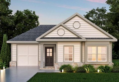 The Sycamore is a one-story home. This thoughtfully laid-out residence features three bedrooms, two bathrooms, and open-concept living spaces. Exterior exudes a blend of modern simplicity and classic charm. Open concept connects the living room, kitc...