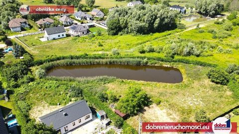 A unique property, an oasis of peace and relaxation. Good Real Estate is pleased to present you a one-of-a-kind building plot with an area of 3743m2, with its own stocked pond, covered by the Local Spatial Development Plan - single-family residential...