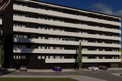 Identificação do imóvel: ZMPT566824 Apartamento T3 novo, próximo ao Parque Urbano dos Moutidos, em Águas Santas – Maia, com varandas, garagem (box) e as seguintes características: - Área de 109,50 m2; - Varandas de prolongamento da sala (4,50 m2), co...