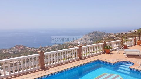 MAY 2024: PRICE REDUCED (BEFORE 375.000 €) !! South-facing, cortijo-type villa. Located in Loma del Gato, a rustic area very close to the motorway and the town of Almuñécar, with incredible bird's eye views of the Mediterranean coastline. INTERIOR: L...