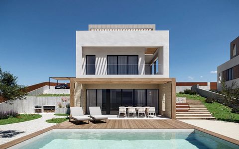 Villas for sale in Finestrat, Costa Blanca, Spain. Villas with 4 bedrooms and 4 bathrooms, private garden and swimming pool with magnificent sea views. Each level is highlighted with a material that enhances its essence. Floor O is clad with natural ...