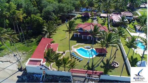 Cabarete ( Puerto Plata, DO – 57000) MLS #: J-2103-C *** Click On The Video Link For a 4k Video Tour Of This Property*** Stunning beachfront property with ample accommodation and spectacular views, right on the beach between Cabarete and Gaspar Herna...