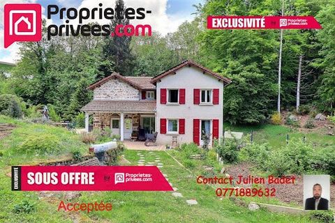 Viscomtat 63250 Exclusive House with garage and land of about 2 ha. Sale price: 199990 euros Agency fees paid by sellers In the PNR Livradois Forez, in the countryside, come and discover this house with its garden, garage and land. This property offe...