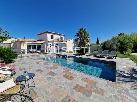 maison 4 chambres + bureau avec piscine