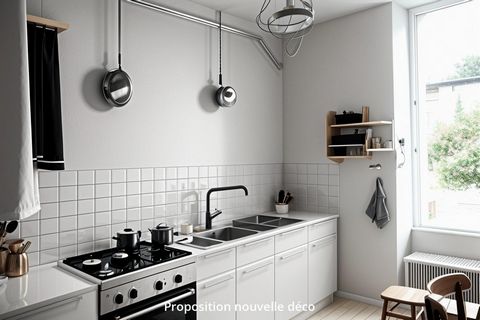 Maison 91m², 3 chs, centre bourg Athis de l'Orne