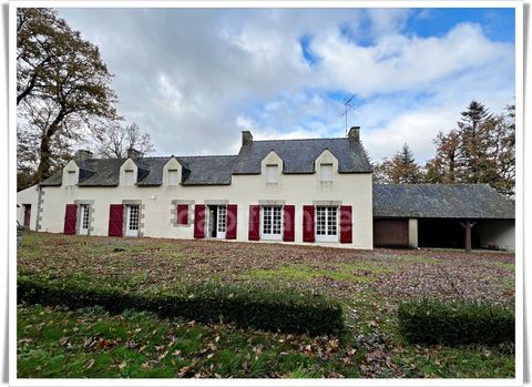 Dpt Morbihan (56), à vendre SAINT GERAND CROIXANVEC maison P6 de 156 m² - Terrain de 3500 m2