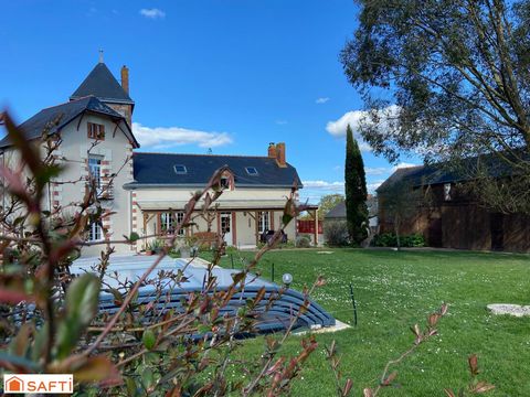 Maison de caractère avec charme de l'ancien et beaux volumes.