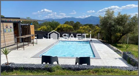 VILLENEUVE -DE-LA-RAHO, MAGNIFIQUE VILLA AVEC VUE ET PISCINE!
