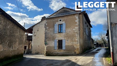 A18223KAW24 - Perfect little project that could be second home set in a countryside hamlet between St Pardoux la Rivière and Nontron which offers all your day to day amenities including a bakery, florist, newsagents, butcher and weekly market and a p...