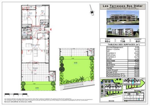 Venez découvrir « LES TERRASSES DE BAS DE DIDIER », une résidence sécurisée à l’architecture contemporaine qui saura vous séduire. Dans un quartier très recherché et proche de toutes commodités nécessaires à votre quotidien, cette résidence vous offr...