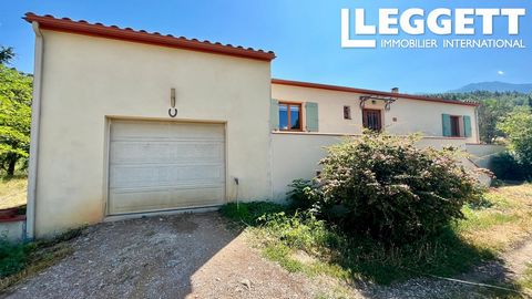 A23124JTU66 - This single-story villa is situated built in 2003 has a large plot of 3800m2 which is suitable for horses and a possibility of installing a pool. It offers a picturesque view of the surrounding mountains and is conveniently located near...