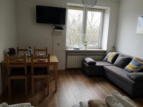 White Apartment is a cozy 30 m2 flat which is located in Old Mokotów in front of MSWiA hospital. Has 1 sleeping room joined with living room, separate kitchen, batchroom and hole with wardrobe. From White Apartment is just 15 min to Złote tarasy and ...