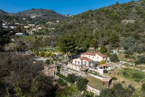 Exclusivity - Step into the authentically Proveníçal atmosphere of this 300 m2 property, blending countryside charm with the immediate proximity of Nice and its international airport. Situated in a dominant position on a 3500m2 plot, it offers a beau...