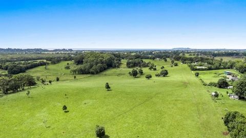 This property is situated in one of Australia's most sought after addresses located right on the fringe of Byron Bay. For the first time ever this rare land holding of 144 acres presents to the market, large parcels of land in this location just don'...
